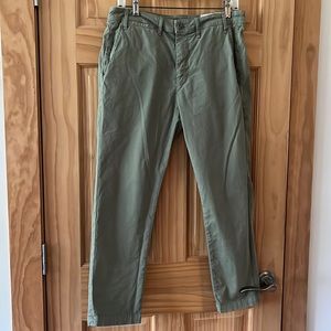 Citizens of Humanity chino; size 28; green